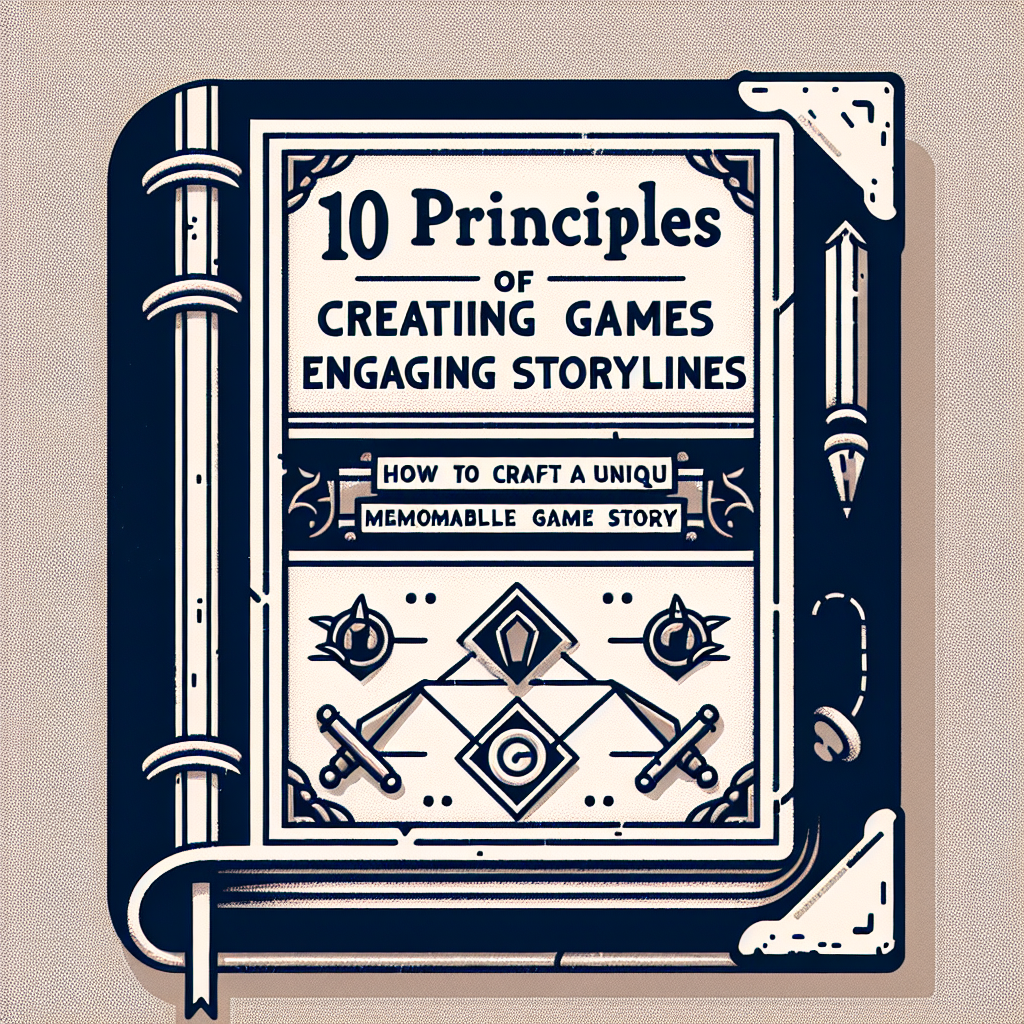 10 принципов создания игр с захватывающим сюжетом: как создать уникальную и запоминающуюся игровую историю