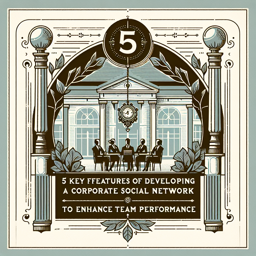 5 ключевых особенностей разработки корпоративной социальной сети для улучшения работы команды