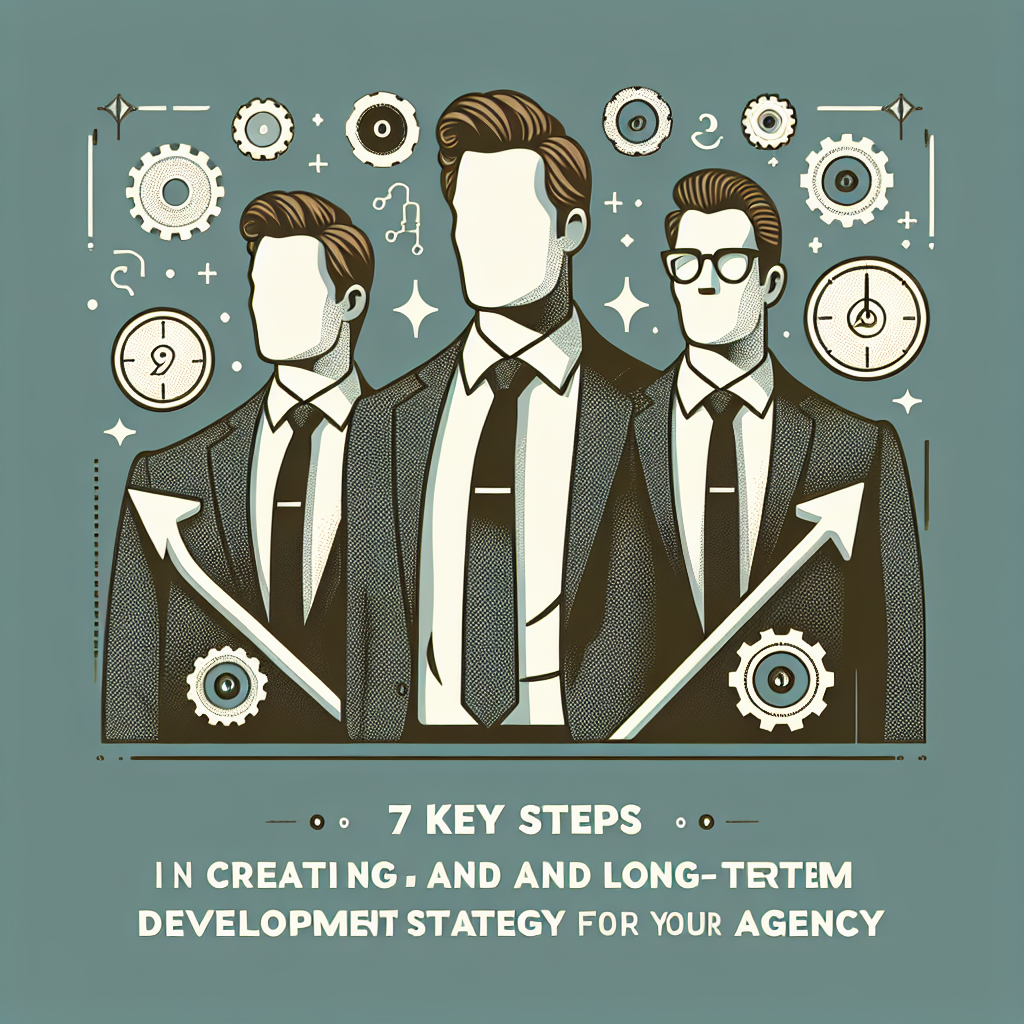 7 ключевых шагов в создании успешной и долгосрочной стратегии развития вашего агентства