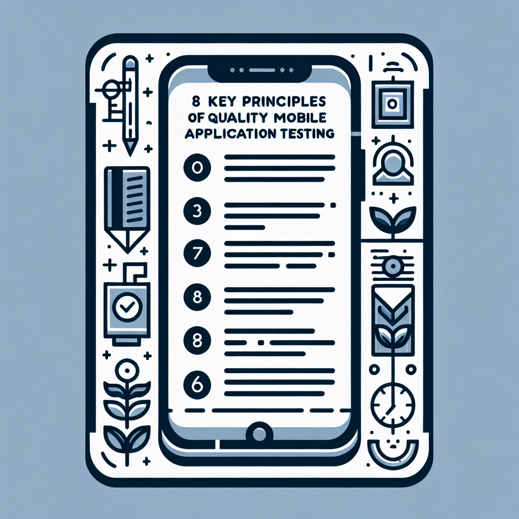 8 основных принципов качественного тестирования мобильных приложений