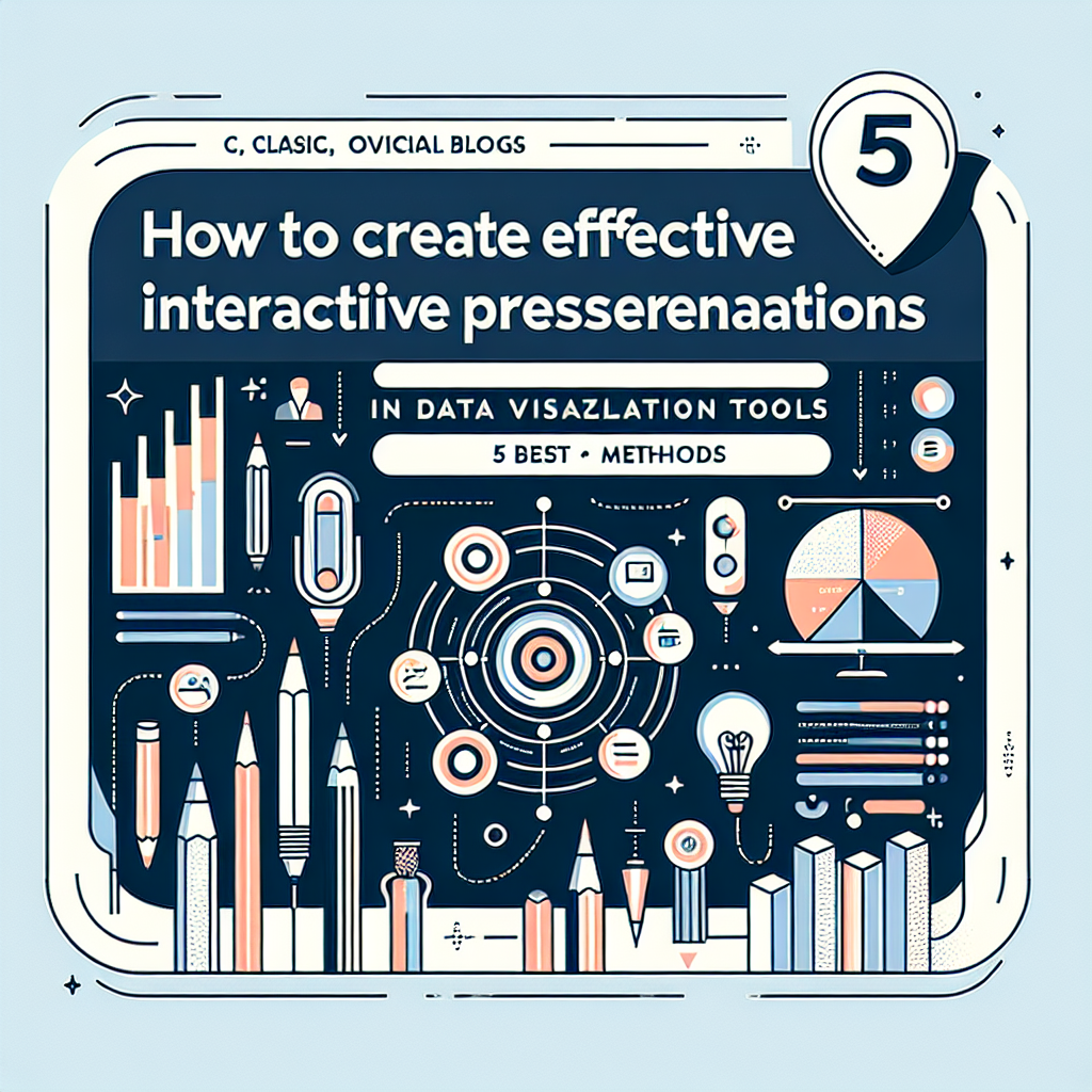 Как создать эффектные интерактивные презентации с помощью инструментов визуализации данных: 5 лучших способов